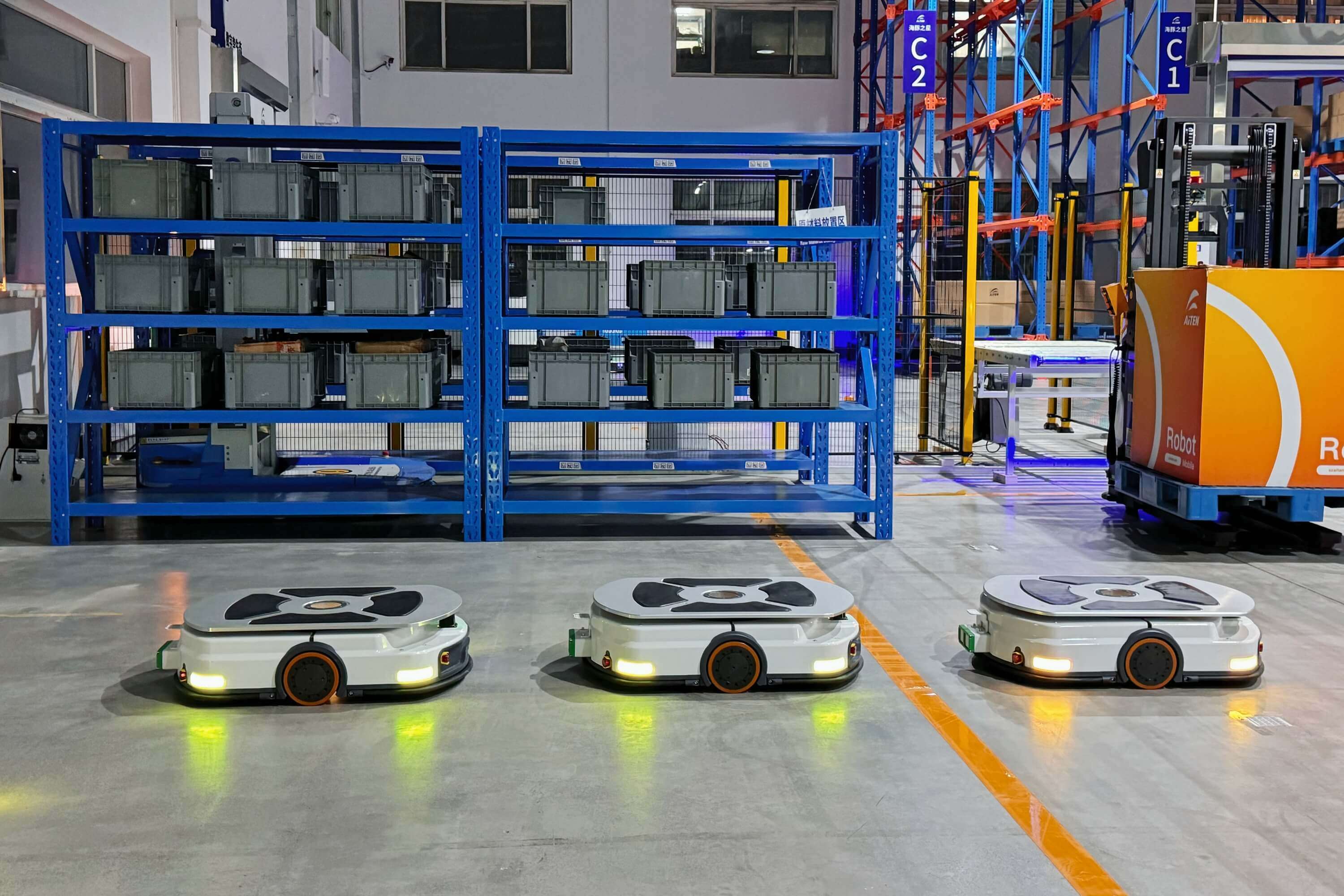 555000jcjc公海AMR托盘搬运车：赋能仓库自动化托盘运输